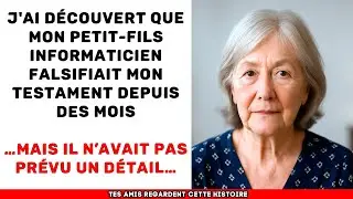 J'ai vu mon testament sur l'ordinateur de mon petit-fils - il volait 200 000€ - j'ai disparu