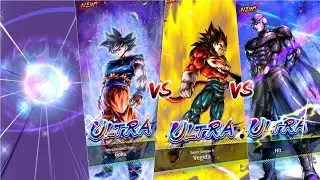 Ultra Guaranteed!! Triple Side Ultra Banner Summoning | Summon | Dragon Ball Legends 
