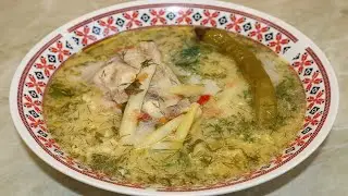 Ciorba de gaina de tara cu fasole verde | Reteta cu bors ca la bunica