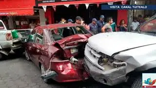 Camioneta arrolla a peatones en Chiapas, hay 12 heridos