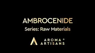 #Perfumery #Basics : #RawMaterials - #Ambrocenide