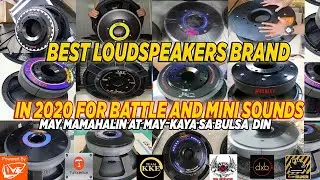 TOP LOUDSPEAKERS BRAND IN 2020