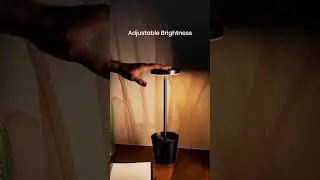 Corby Portable LED Table Lamp &ndash; Rechargeable & Cordless | Modern Bedside Light #shorts