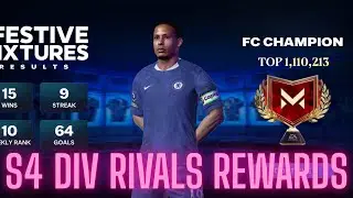 DIVISION RIVALS SEASON 4 REWARDS AND TOTY DRAFT! | FC Mobile 26