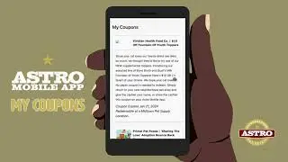 Astro Loyalty Mobile App | My Coupons Menu NEW