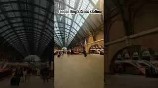 Станция Лондон Кингс-Кросс #youtubeshorts #england #kingscross #harrypotterstudiotour