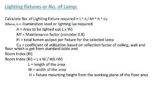 lighting system design in buildings