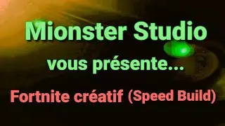 Tuto Fortnite créatif : Map galactique (Speed build)
