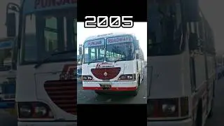 Evolution of Punjab Roadways Bus | Old vs New | #shorts #punjab #punjabroadways #bus #buslover