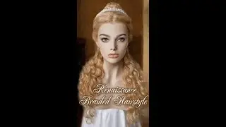 Renaissance Braided Hairstyle