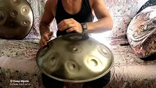 Stainless steel Deep Mystic 10 Atom Handpan