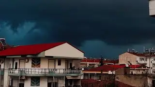 Rare winter T-storm (Orestiada, 07/01/2026)