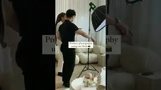 Product photography using one flash 📸 ft. Sony A7riii + Godox AD600 Pro