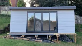 SIP insulated garden room walk-around and explanation