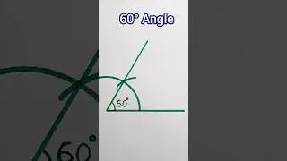 60 Degree Angle | #shorts #angle #ytshorts #trending #viral #short #avneeshmaths