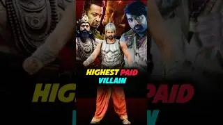Highest Paid Villain 😱 #ranadaggubati #kamalhaasan #vijaysethupathi #yash #ntr #shorts