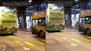 Mate 20 Pro vs Galaxy Note 9 stabilization test (AIS vs EIS) 4K UHD (This video have 94 likes)