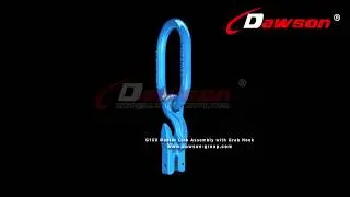 HOW TO USE DAWSON G100 GRADE 100 MASTER LINK ASSEMBLY WITH GRAB HOOK FOR ADJUST CHAIN LENGTH