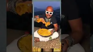 Jungle mein chicken leg peace banane ka Maja#chicken #chickenlegs 
