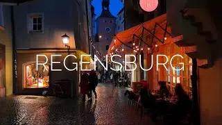 Regensburg Walking Tour 🇩🇪 | Explore Bavaria&rsquo;s Medieval Gem in 4K UHD