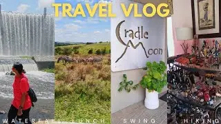 TRAVEL VLOG: Spend a day with me at CRADLEMOON/Waterfall/Swing/Hiking/Lunch #southafricanyoutuber