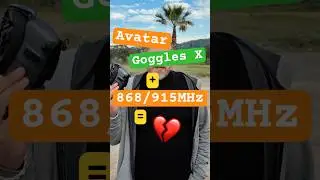 Walksnail Avatar Goggles X + 915MHz = ? #caddx #walksnail #fpv #gogglesbug