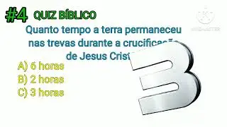 Quiz Bíblico geral - parte 22.