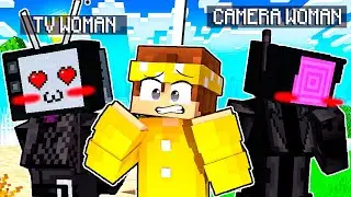 TV WOMAN vs CÂMERA WOMAN no Minecraft