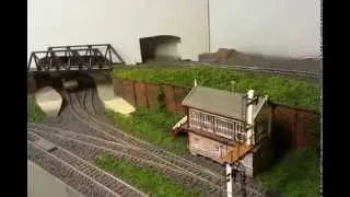 OO gauge 8' x 7' Model Railway in a Garden Shed