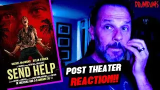SEND HELP Out of Theater REACTION | Sam Raimi, 2026 Horror Thriller #SendHelp