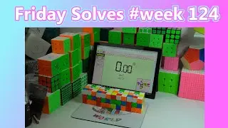 Firdays Solves #week 124 | Solving 4 times the same scramble, differently, step by step on each cube