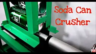 Homemade Aluminum Soda Can Crusher[ 12V Linear actuator]