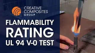 Flammability Rating UL 94 V-0 Test