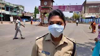 Daily Observation Bellary Streets. Traffic Police officers on Duty.