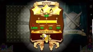 Puzzle Warriors Adventure iOS Upcoming Update 1.5 New Battle Results