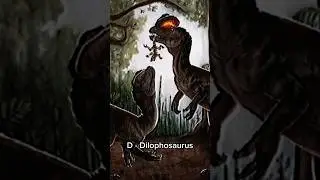 The first letter of your name = what creature is hunting you! #dinosaur #prehistoric