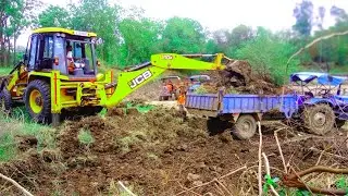 New JCB Backhoe Excavator For Kids || JCB || Backholes Working || Excavator ||  100% Work