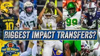 Ranking Top SEC Transfer Portal Players for 2026