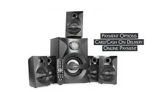 FF&D F3800X 160 W 5.1 Channel Bluetooth Home Audio Speaker & Home Theater System