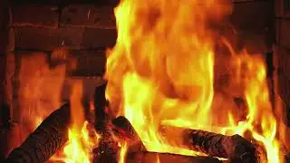 Soft Echoes of Jazz | Saxophone & Piano Fireplace 4K Ambience for Night Reflection