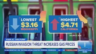 Russia invasion threat increases gas prices | Morning in America