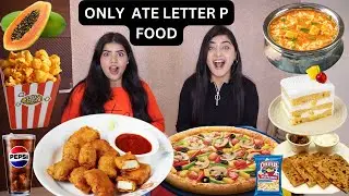 I ONLY ATE LETTER 