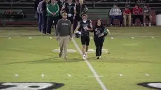 Lee Academy Football Senior Night