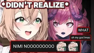 Nimi Didn't Realize She Said a Forbidden Thing to Grape *Chat: ...