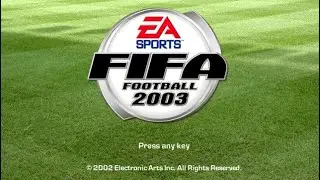 FIFA 2003 - Gameplay - PS2 - 4K60FPS - Widescreen #fifa2003 #easports