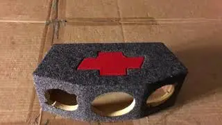 Pioneer Pro Tweeter Box for a Chevy Truck
