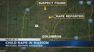 Child rape suspect hospitalized after fight with victim's father