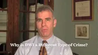 Ithaca Cortland Lawyer Why is DWI a Different TYPE of Crime?