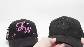 Custom Embroidered Hats with Unique Glow & Texture | Hat Manufacturing Factory Showcase