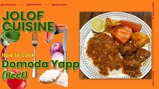 🔥 DOMODA RECIPE | Rich & Tangy Senegalese Stew You&rsquo;ll LOVE! Tomato Sauce with Beef & White Rice 🇸🇳🍲